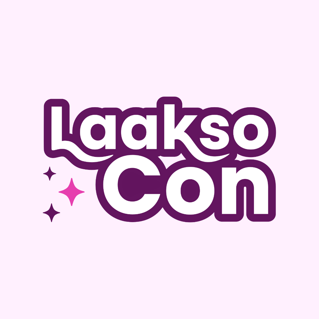 LaaksoCon-tapahtuman tekstilogo.