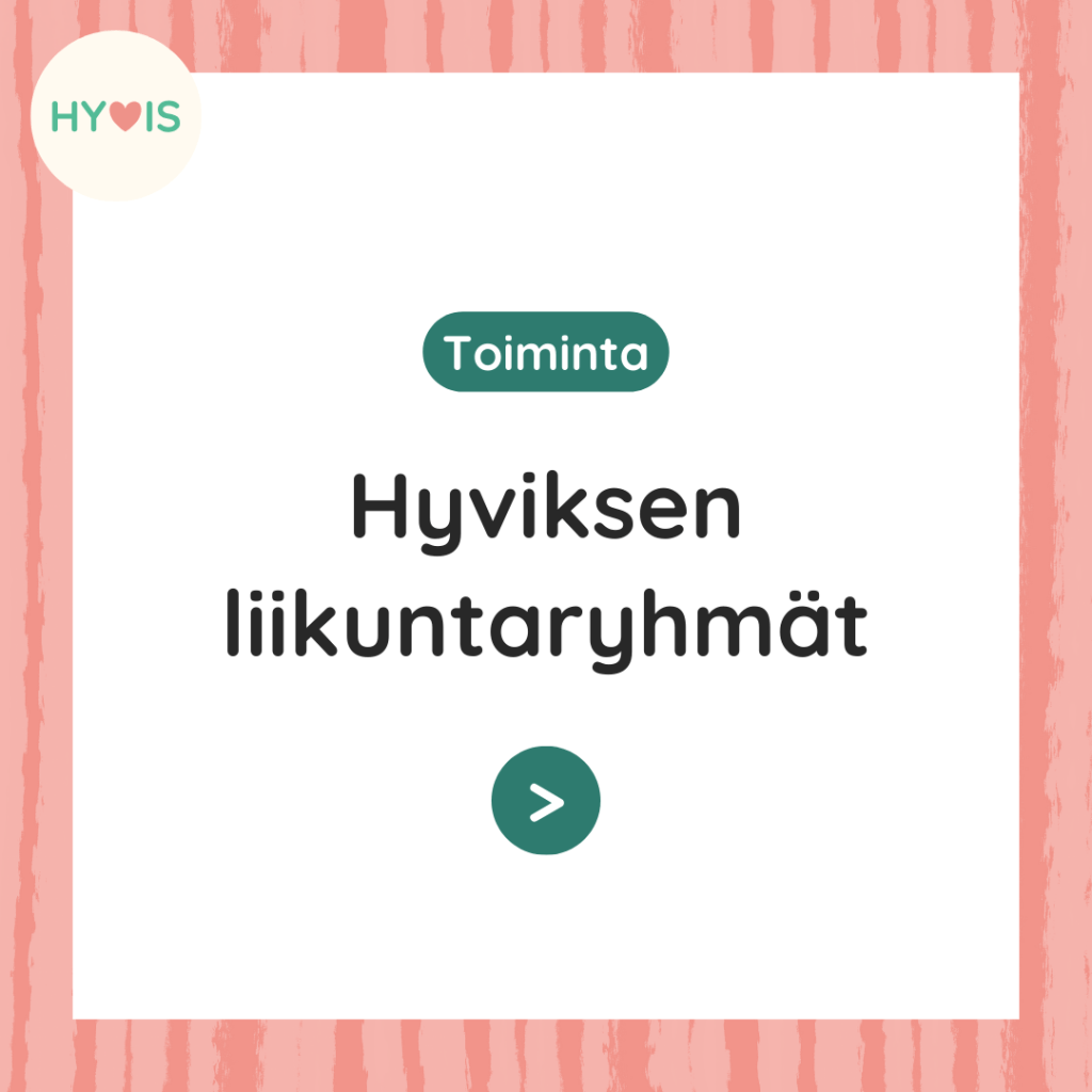 Esimerkki Hyvis Satakunta ry:lle tehdystä somepohjasta.