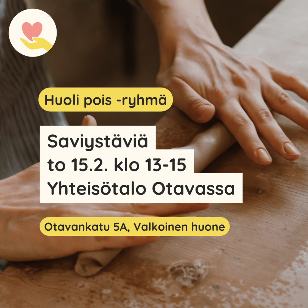 Esimerkki Hyvis Satakunta ry:n Huoli pois -hankkeelle tehdystä somepohjasta.